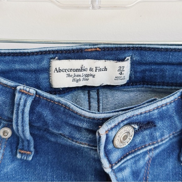 ABERCROMBIE AND FITCH The Jean Legging High Rise 4 - Picture 5 of 7